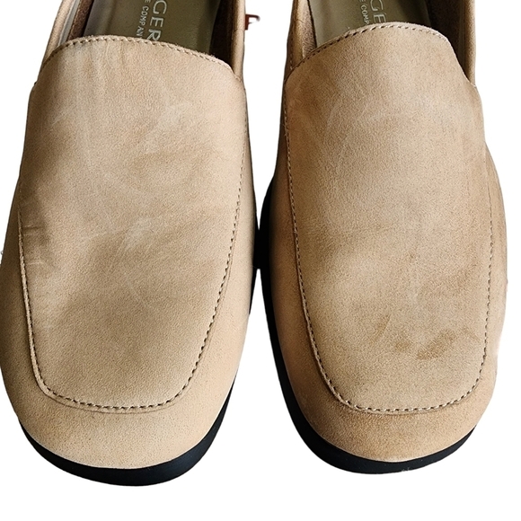 3/$25 Villager by Liz Claiborne Chatty Suede Leather Upper Loafers - 7M - Picture 4 of 11